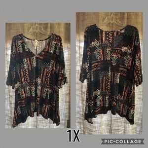 Tribal Print Tunic